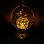 Golden Bird Votive Candle Holder – Luxury Table Décor
