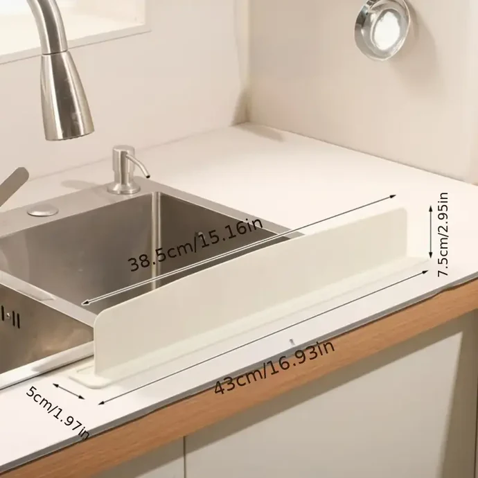 Silicone Anti-Splash Sink Edge Guard