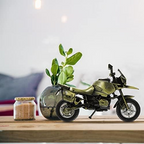 Ethnic Design Bike Showpieces Metal Figurine Decorative Sculpture