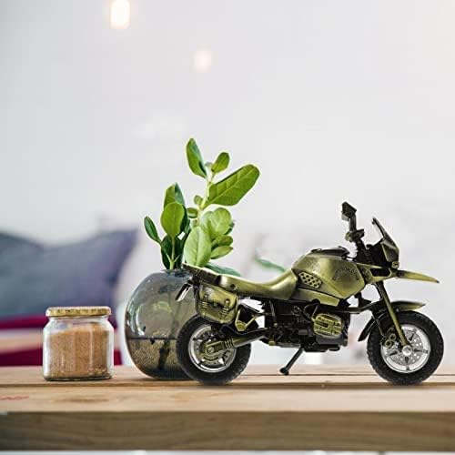 Ethnic Design Bike Showpieces Metal Figurine Decorative Sculpture