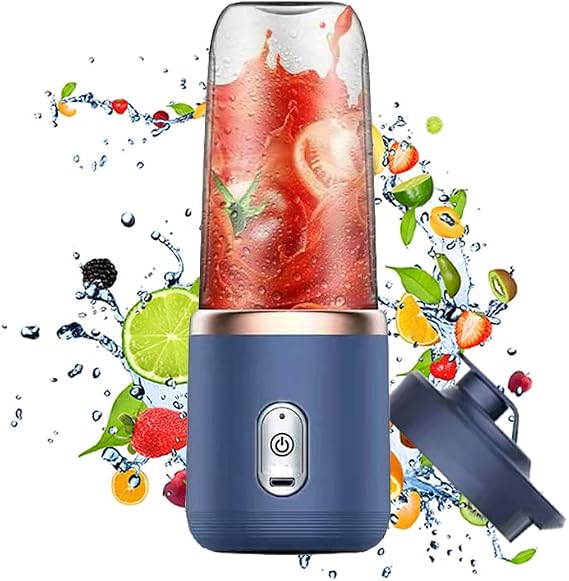 Personal 3D 6 Blades Mini Blender For Shakes And Smoothies,Portable Fresh