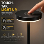 Table Lamp – Rechargeable LED Desk Lamp, Night Lamp