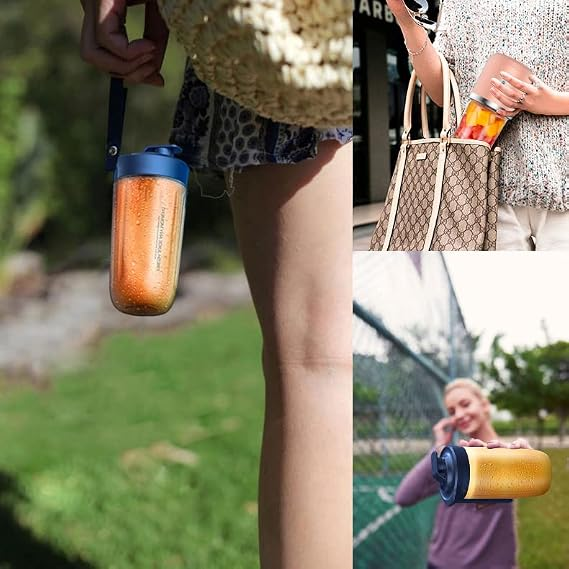 Personal 3D 6 Blades Mini Blender For Shakes And Smoothies,Portable Fresh