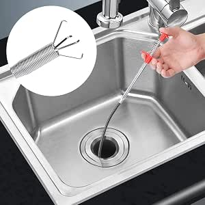 Flexible Sink Drain Cleaning Tool – Long Reach Kitchen & Bathroom Pipe Cleaner