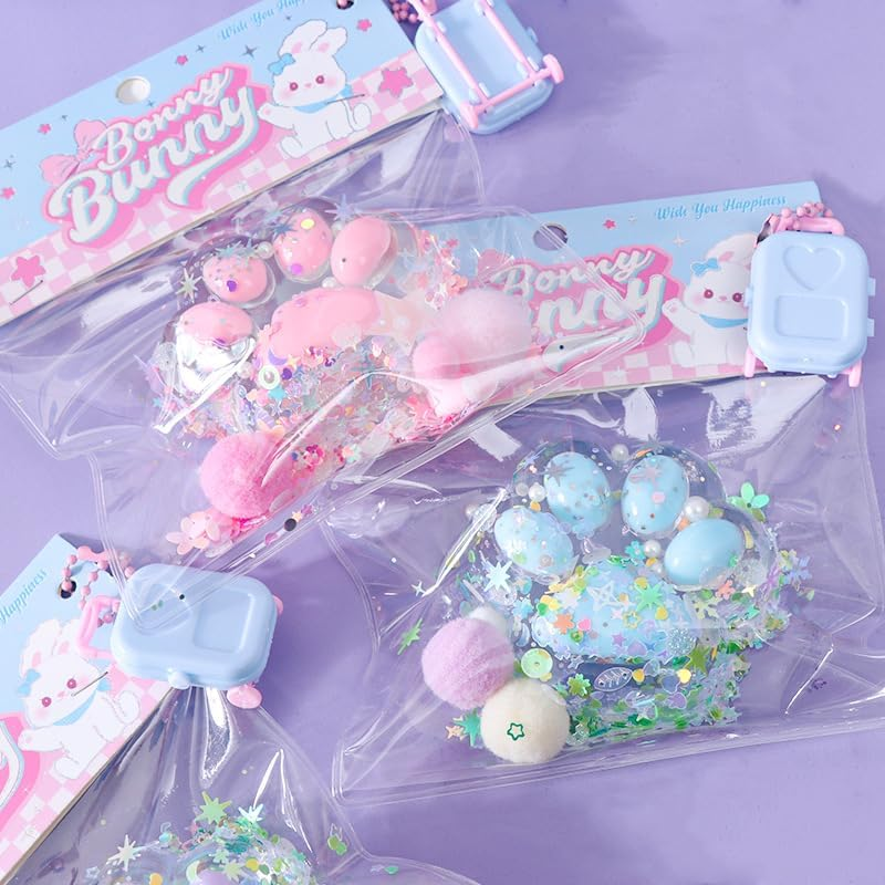 Cute Bunny Squishy Toy – Soft Squeeze Stress Relief & Sensory Fidget Toy