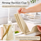 Silicone Sink Splash Guard for Kitchen and Bathroom,