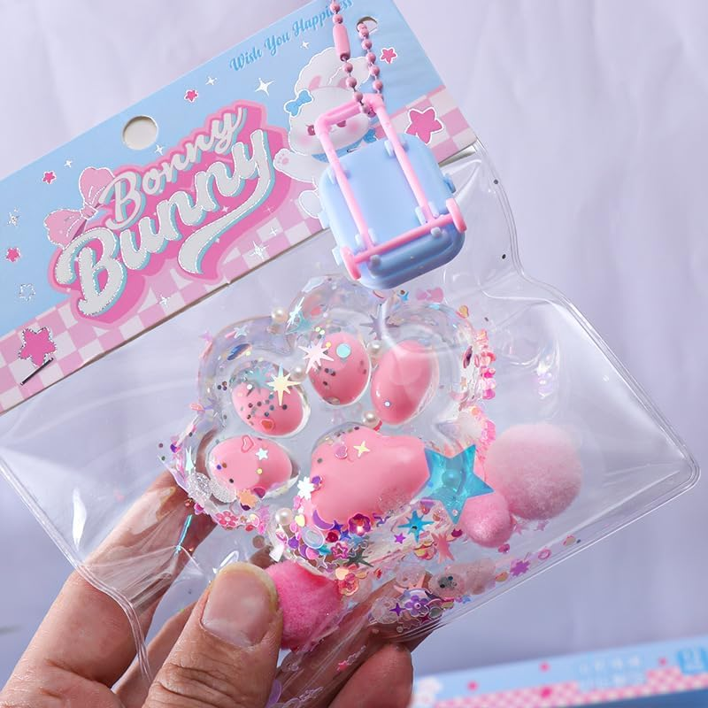 Cute Bunny Squishy Toy – Soft Squeeze Stress Relief & Sensory Fidget Toy