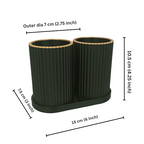 Toothbrush Holder Stand for Bathroom