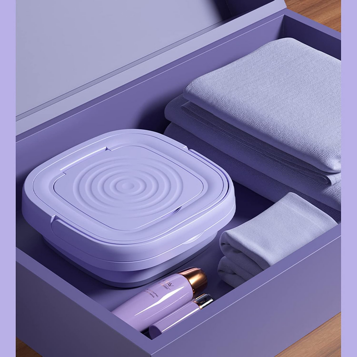 Portable Mini Folding Clothes Washing Machine