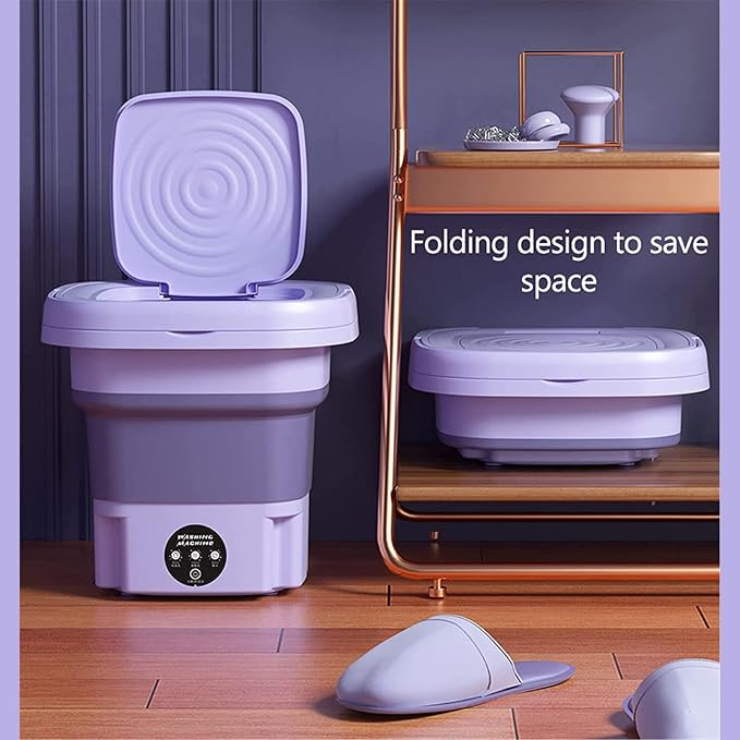 Portable Mini Folding Clothes Washing Machine