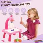 2pcs/Set Drawing Projector for Kids with Flashlight Slide Projector