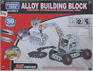 Alloy Building Blocks, 30 Models For Unisex