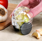 Manual Garlic Chopper & Mincer – Mini Handheld Garlic Crusher with Rolling Design