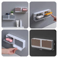 2-in-1 Wall Mounted Soap & Storage Organizer – Bathroom & Kitchen Holder