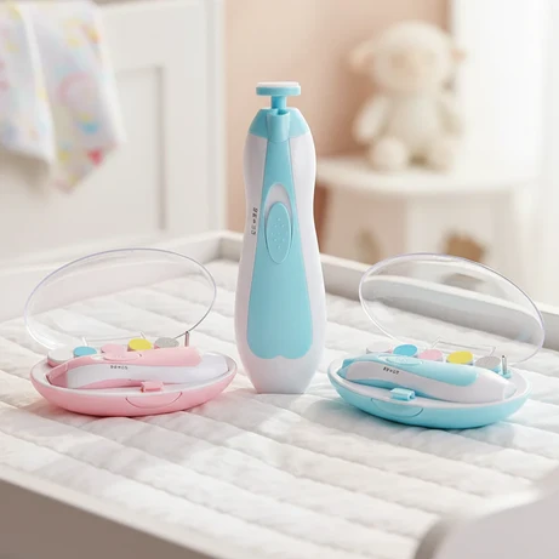 6in1 Rechargeable Electric Nail Trimmer for Baby Kid and Adult