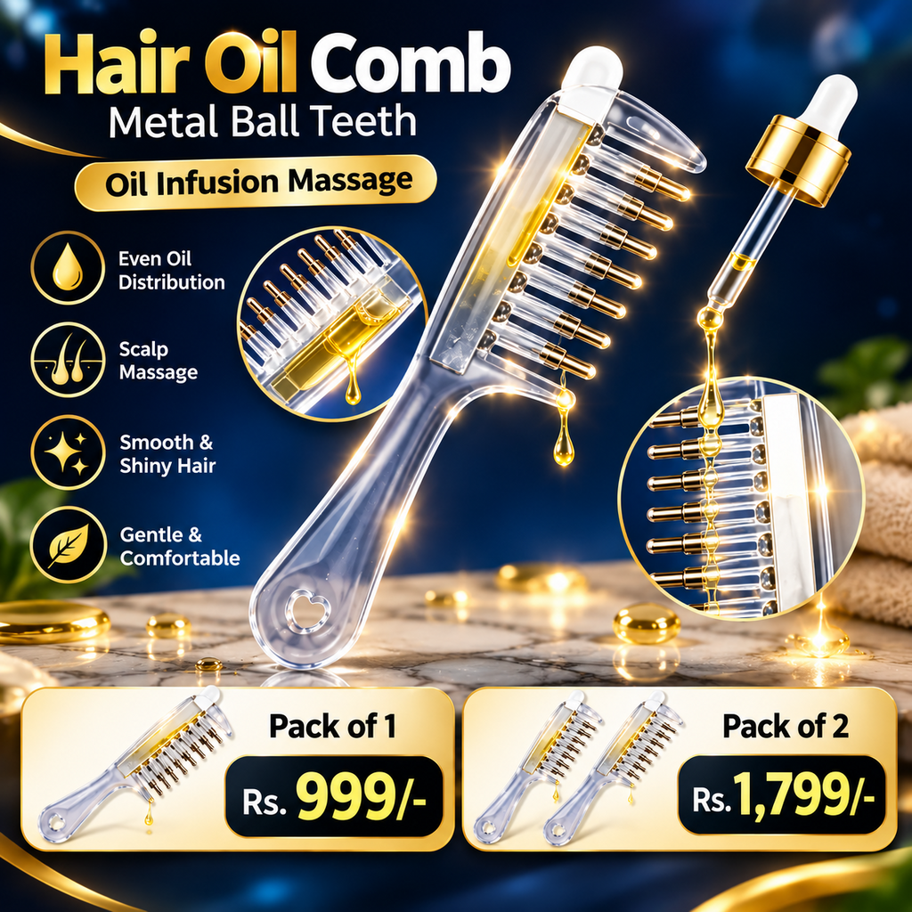 2 in 1 Scalp Oil Applicator Comb