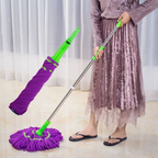 Self Wringing Twist Mop, Microfiber Squeeze Mop