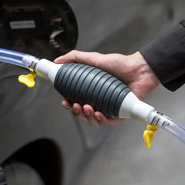 Multifunction Fuel Transfer Pump Kit with 2M Hose & Stainless Steel Clip