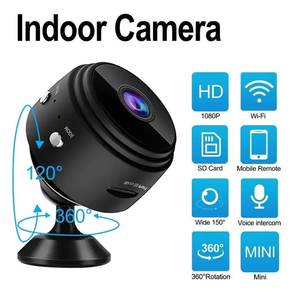 A9 Security Camera 1080P HD with Wireless monitoring