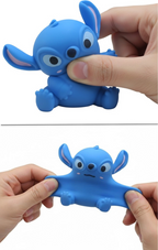 Blue Alien Squishy Toy – Soft Squeeze Stress Relief & Fidget Toy