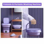 Portable Mini Folding Clothes Washing Machine